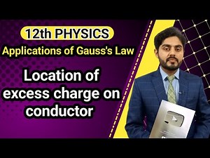 Location of excess charge on conductor | Electric field intensity due to hollow charged sphere