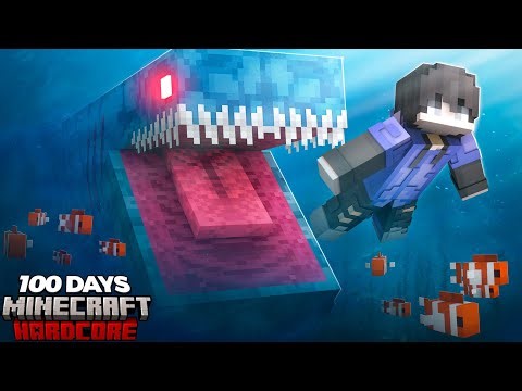 100 Days of Survival on a Cursed Island in Minecraft