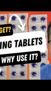 Where to get & Why use Disclosing Tablets? 🟣🔴 #long #disclosingtablets #teeth