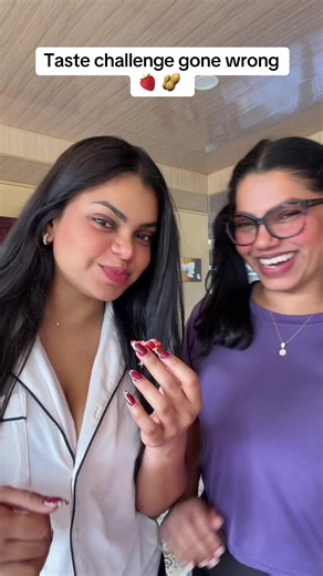 Wrong #cheeks swollen 😂 @Nirmala Mayadevi Singh is so unserious 😂 #foodchallenge #funny