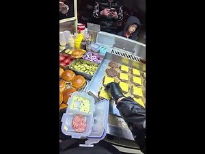 POV Livestream | Burger Build at Night Market | Real-Time Grill & Street Snack Flow