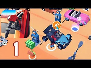 Gas Station: Junkyard Tycoon - Gameplay Walkthrough Part 1 - Tutorial (Android, iOS)