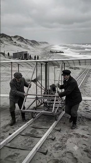 The First Airplane Flight (1903) ✈️ The 12 Seconds That Changed the World | History Shorts