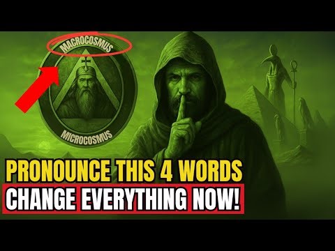 The 4 SECRETS of Thoth: The ALCHEMICAL WORDS that Transform Destiny and Awaken the SOUL ✨ Awakening
