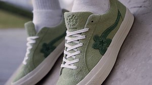 LANDING TOMORROW. From the minds of Tyler the Creator & CONVERSE comes the Golf Le Fleur. A fresh, floral, take on a footwear classic. 🌸 Landing from 8am GMT online and in the below stores: - Oxford Street - West One - Manchester Arndale - Birmingham Bullring - Amsterdam - Cologne’ | JD Sports