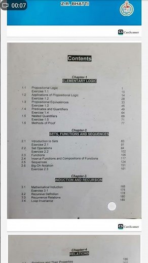 Discrete mathematics by Z R Bhatti | Best Book for BS Mathematics