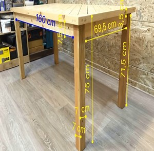 48K views · 941 reactions | Wooden dining table Diy Woodworking | Woodworking Tools | Facebook