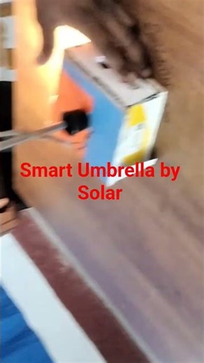 Smart Umbrella by Solar Operator and all features are there