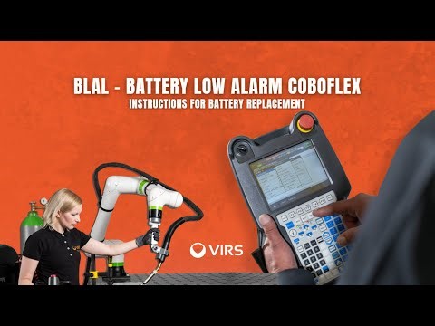 BLAL – Battery Low Alarm CoboFlex – FANUC CRX – (Virs d.o.o.) ENG