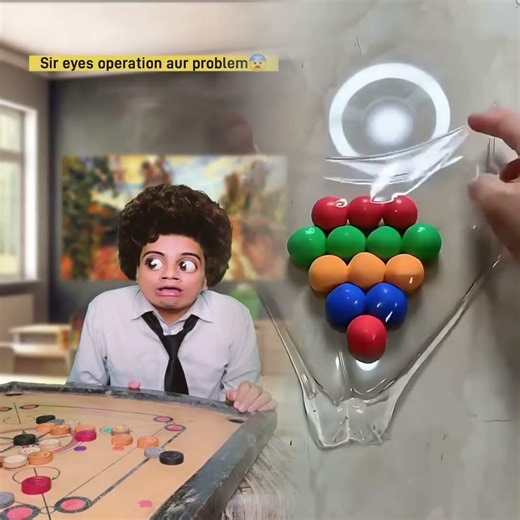 Sir eyes operation aur problem😨 #shorts #funnyshorts #school #sraoster