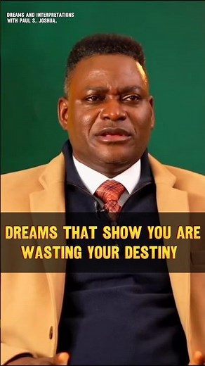 Dreams That Show You Are Wasting Your Destiny #dream #dreaminterpretation