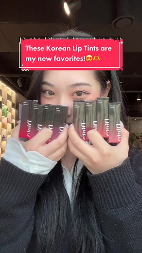 Dinto Korean Lip Tints Swatches and Favorites 💄