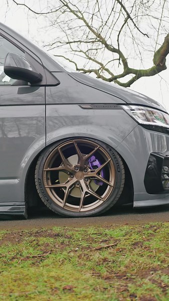 ABT T6.1 Transporter with Vossen HF-5 Wheels