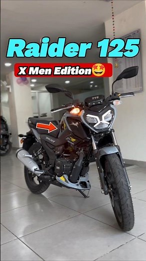 New Tvs Raider 125cc X Mem Edition🤩 #tvsraider125 #raider125 #tvs #tvsmotorcompany #trending #shorts