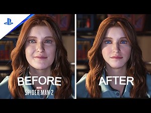 Marvel's Spider-Man 2 PC New MJ Face Rework Upgrade & Bubniak's Peter Face Mod Scenes