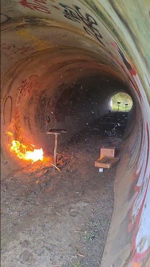 Aerosol can explosion