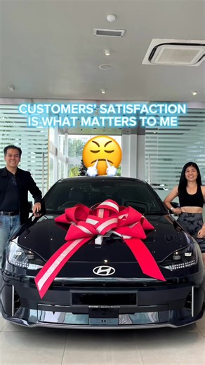 Just picked up my Ioniq 6! Ready to hit the road in style. 🚗 #hyundai #hyundaiioniq6 #HyundaiMY #hyundaikualalumpur #GearedForDistinction