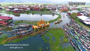 3K views · 459 reactions | Buddhism in Myanmar Myanmar (formerly Burma) is a Southeast Asian nation of more than 100 ethnic groups, bordering India, Bangladesh, China, Laos and Thailand. Yangon (formerly Rangoon), the country's largest city, is home to bustling markets, numerous parks and lakes, and the towering, gilded Shwedagon Pagoda, which contains Buddhist relics and dates to the 6th century. | Global Buddhist Foundation | Facebook
