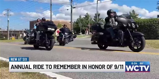 Annual Ride to Remember in honor of 9/11