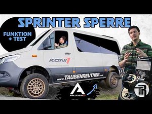Mercedes Sprinter 4x4: ARB Hinterachssperre einfach erklärt