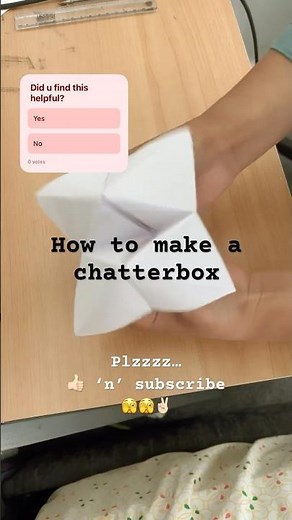 ✨How to make a chatterbox-for beginners-✨