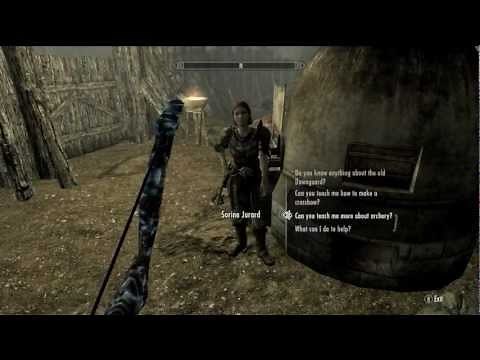 [Dawnguard]How To Get The Dwarven Crossbow