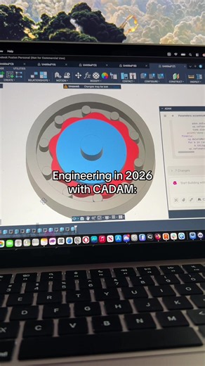 Your engineering copilot is here #caddesign #mechanical #engineer #fusion360 #forkliftcertified