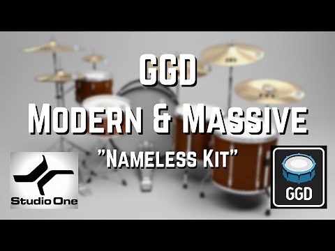 Mix-Ready GGD Modern & Massive "Nameless Kit" | Studio One Template (Free PlugIns Only)
