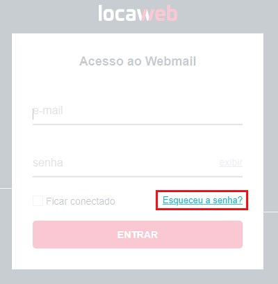 Como recuperar a senha do e-mail - Email Locaweb