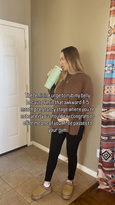 Pregnancy month four is awkward