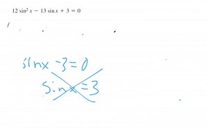 Factoring Quadratic Trigonometric Equations | Educreations