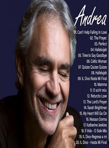 Andrea Bocelli Greatest Hits 2023 🎼 Best Songs Of Andrea Bocelli 🎼 Andrea Bocelli Full Album🎼