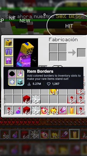 Mod útil para box PVP parte mil (item bordes) #boxpvp #minecraft #paratiiiiiiiiiiiiiiiiiiiiiiiiiiiiiii #flypシ #mods