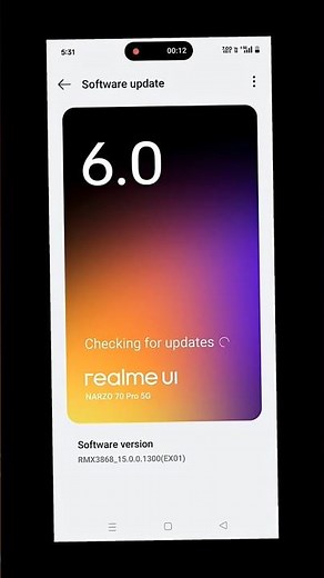 realme ui 7.0 realme narzo 70pro beta update #realmeui7 #shorts #rellschallenge