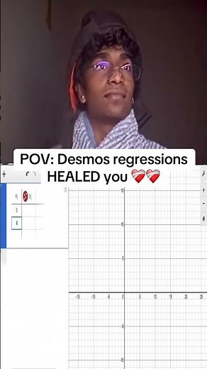 Desmos Regressions ❤️‍🩹❤️‍🩹