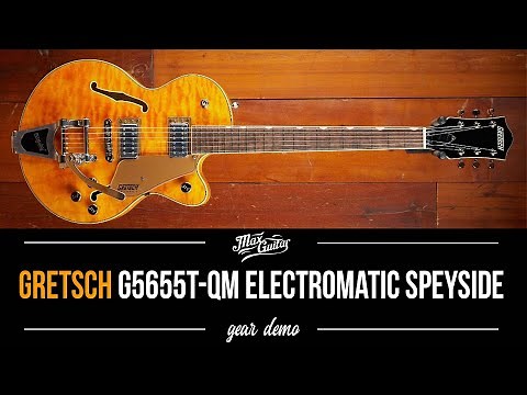 Gretsch G5655T-QM Electromatic Quilted Maple Speyside - Gear Demo
