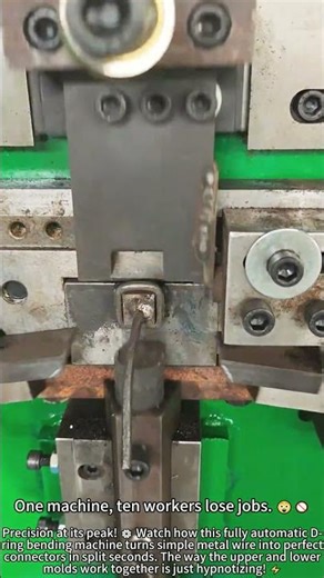 Fast Wire Bending: Pure Metal Magic! ⚙️⚡