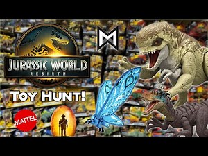 Jurassic World Rebirth Toy Hunt! NEW Minis Rebirth toys + Monsterverse & more!