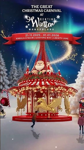 A Great Christmas Carnival at Genting Winter Wonderland | Resorts World Genting