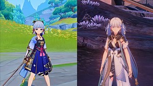 原神神里凌华对比鸣潮今汐