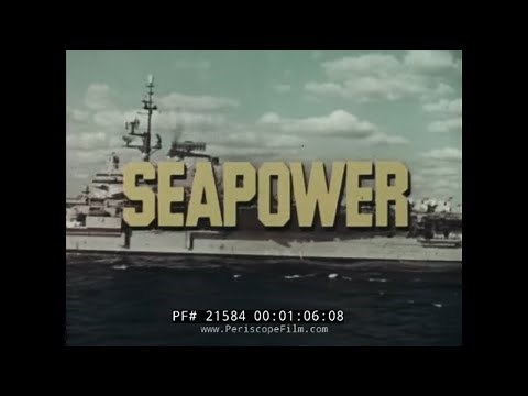 1964 U.S. NAVY PROMOTIONAL FILM "SEAPOWER" with GLENN FORD 21584
