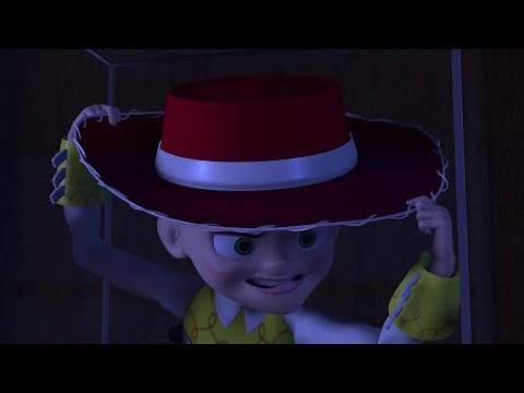 Toy Story 2 - Woody and Jessie fight