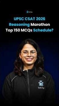 UPSC CSAT 2026 Reasoning Marathon | UPSC Prelims Paper 2 MCQs Practice
