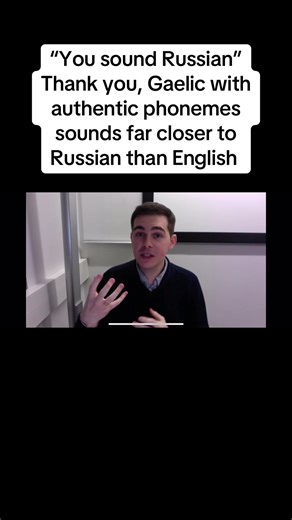 Irish Gaelic with authentic phonemes sounds far closer to Russian than to English #gaeilge #gaelic #irish #ireland #languagelearning