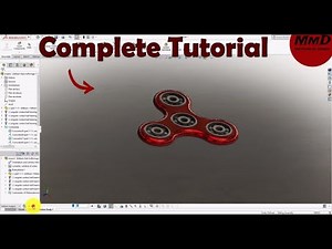 Solidworks - Complete Tutorial SPINNER 😍