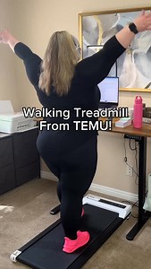 Getting my steps in for the day has never been so easy! 🔥TEMU New App Users ONLY!!🔥 Search 🔍[dzj9358] on Temu app to get this lightning deal! Only for new app users with qualifying orders.T&Cs apply #temu #shoptemu #temufinds #walkingtreadmill #treadmills #exercise #walking | Kristin And Jamil