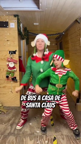 Convertimos BUS en CASA de #santaclaus #christmas