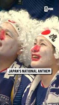 Japan's national anthem is heard for the first time at the 2026 FIFA World Cup 🇯🇵