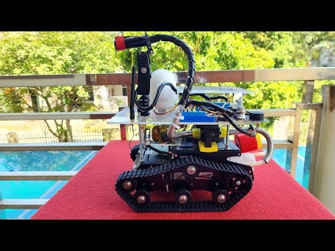 Xem ngay! Robot cứu hộ cứu hỏa hoạt động thông minh nhờ IoT & Trí tuệ nhân tạo
