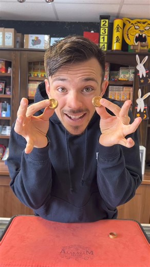 4.4K views · 44 reactions | ✅Trick: Amazing Coin Machine! #magicshop #magictrick | Alakazam Magic Limited | Facebook